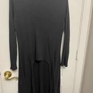 Elegant Black Long Sleeve Dress